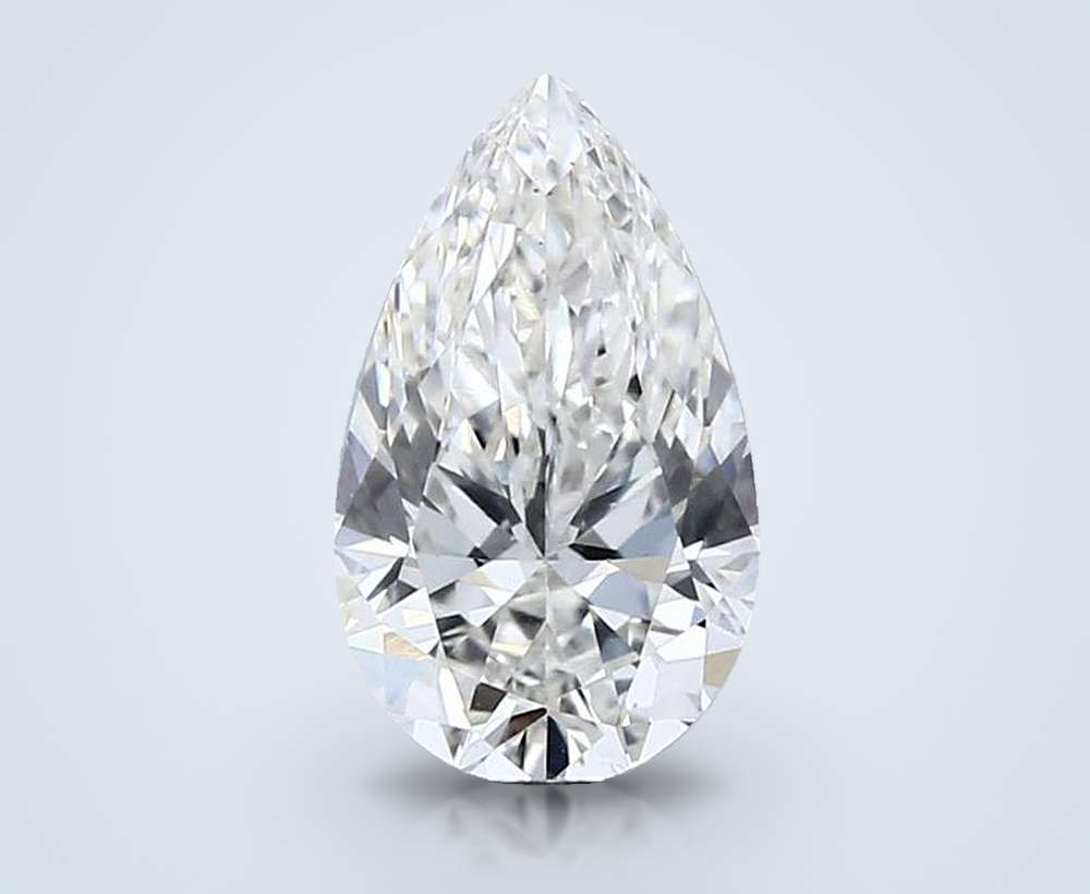 1.35 Carat Pear Lab Diamond