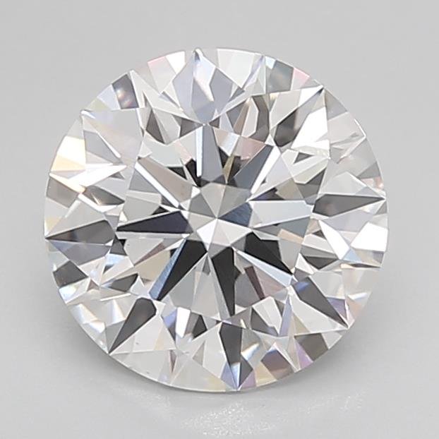 2.80ct F VS1 Rare Carat Ideal Cut Round Lab Grown Diamond