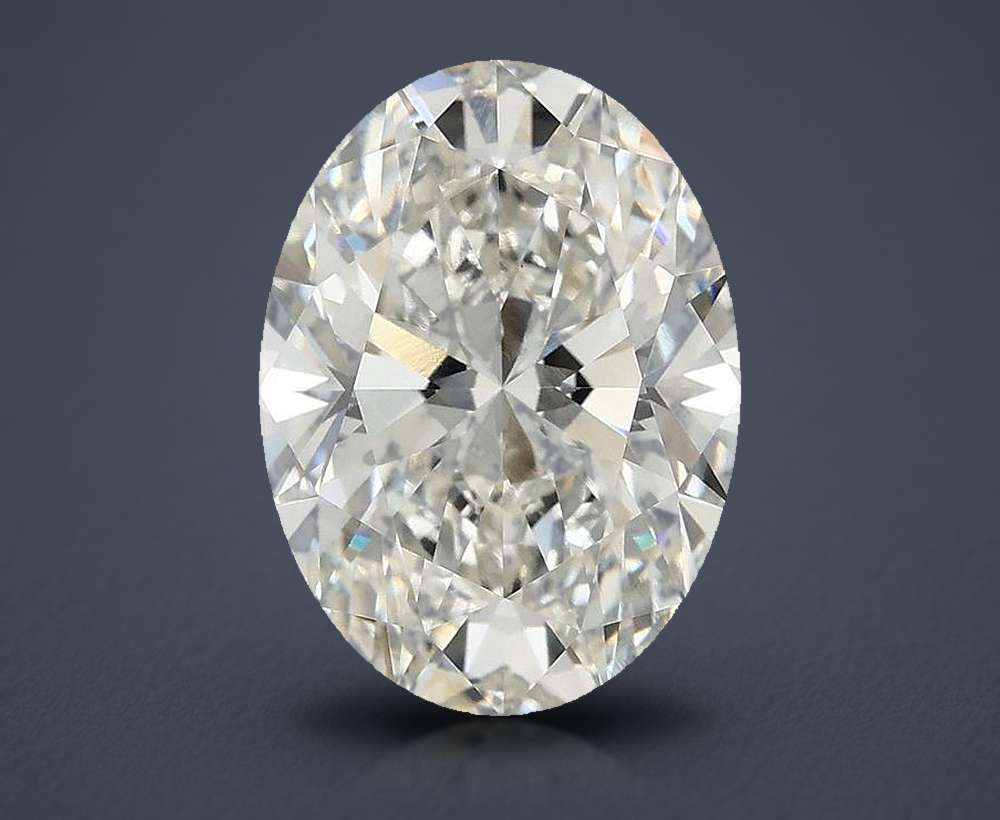 4.10 Carat Oval Lab Diamond