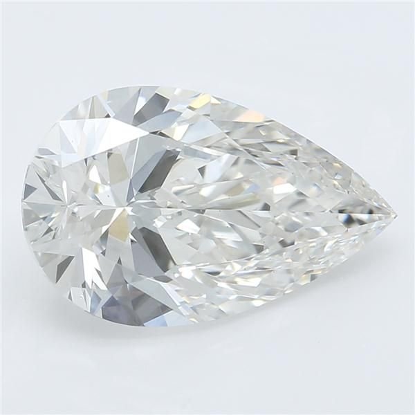 2.19ct G VS1 Rare Carat Ideal Cut Pear Lab Grown Diamond