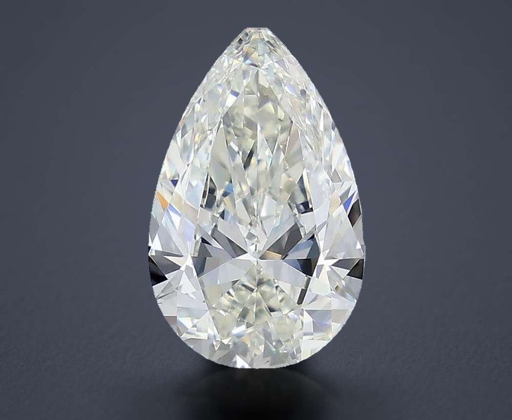 2.00 Carat Pear Natural Diamond
