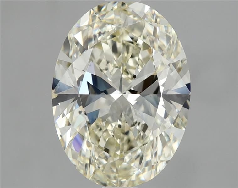 2.01ct K SI1 Rare Carat Ideal Cut Oval Diamond