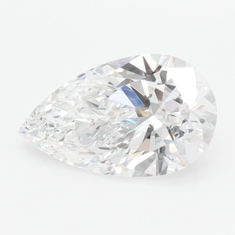 1.00ct D VVS1 Rare Carat Ideal Cut Pear Lab Grown Diamond