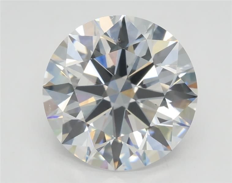 2.82ct E VS2 Rare Carat Ideal Cut Round Lab Grown Diamond