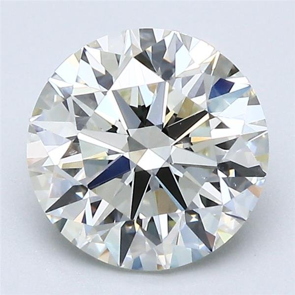 2.08ct K SI1 Very Good Cut Round Diamond