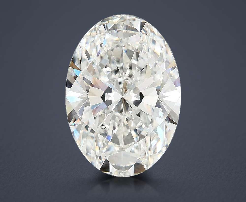 9.84 Carat Oval Lab Diamond
