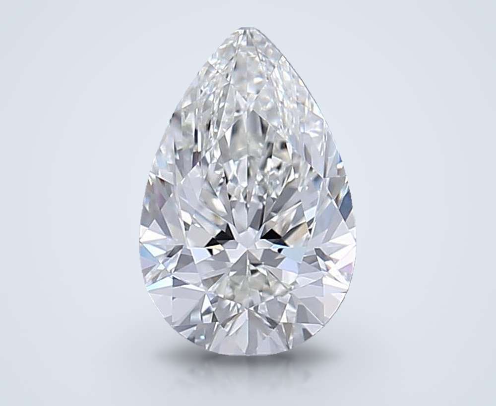 1.50 Carat Pear Lab Diamond