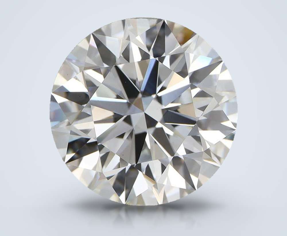 4.31 Carat Round Lab Diamond