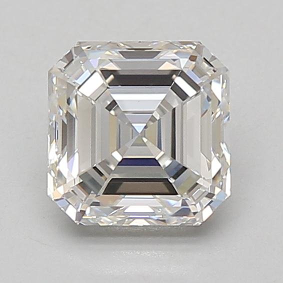 1.55ct F VVS2 Very Good Cut Asscher Lab Grown Diamond