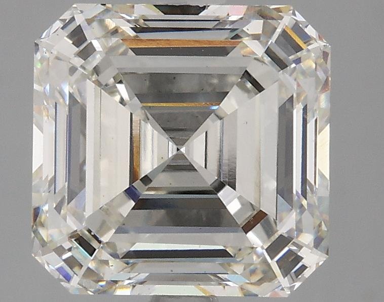 3.71ct H VS1 Rare Carat Ideal Cut Asscher Lab Grown Diamond