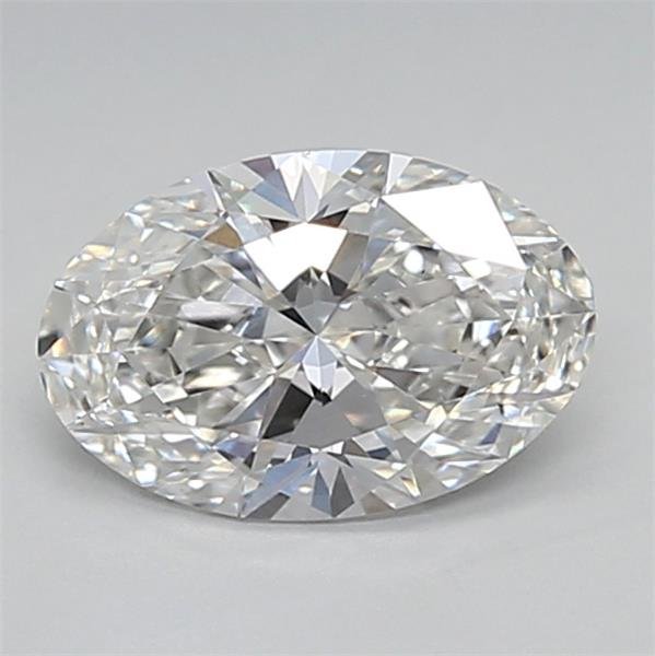 0.86ct F VS2 Rare Carat Ideal Cut Oval Lab Grown Diamond