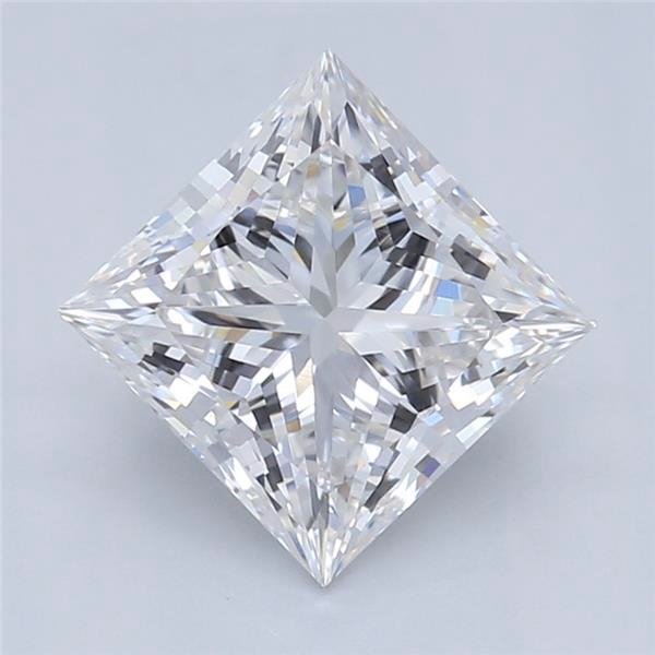 0.84ct G VVS1 Rare Carat Ideal Cut Princess Lab Grown Diamond