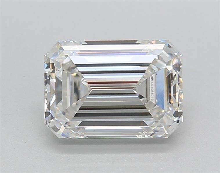 1.97ct F VS1 Rare Carat Ideal Cut Emerald Lab Grown Diamond
