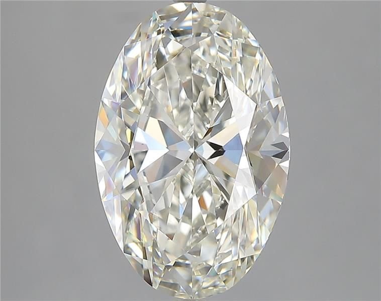 5.03ct J VS2 Rare Carat Ideal Cut Oval Diamond