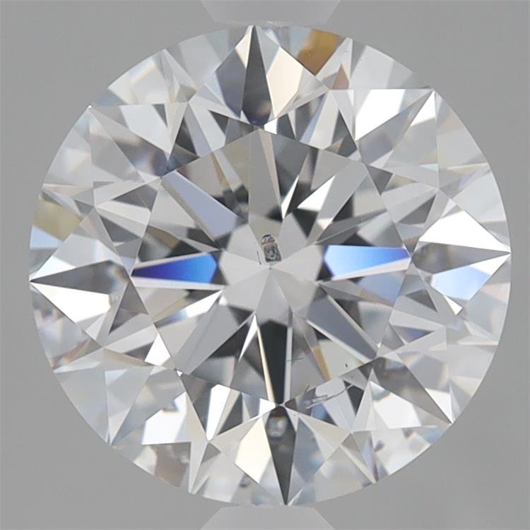 3.20ct F SI2 Excellent Cut Round Lab Grown Diamond