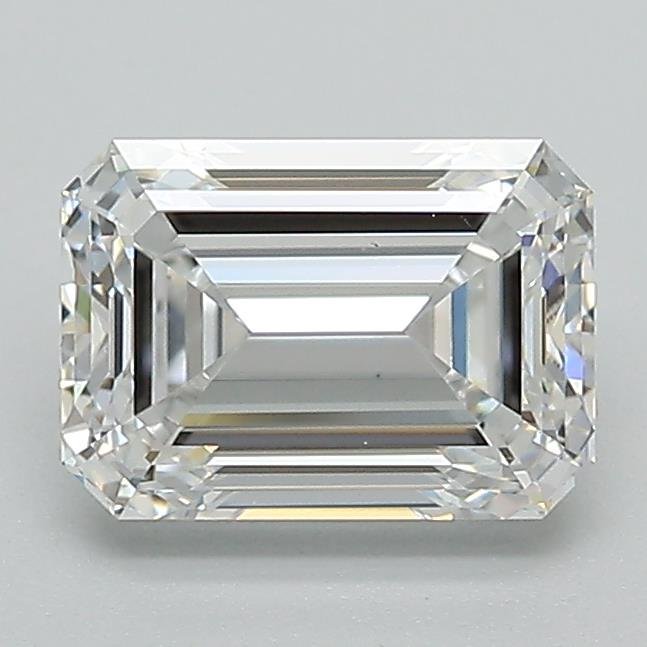 1.50ct E VS1 Excellent Cut Emerald Lab Grown Diamond