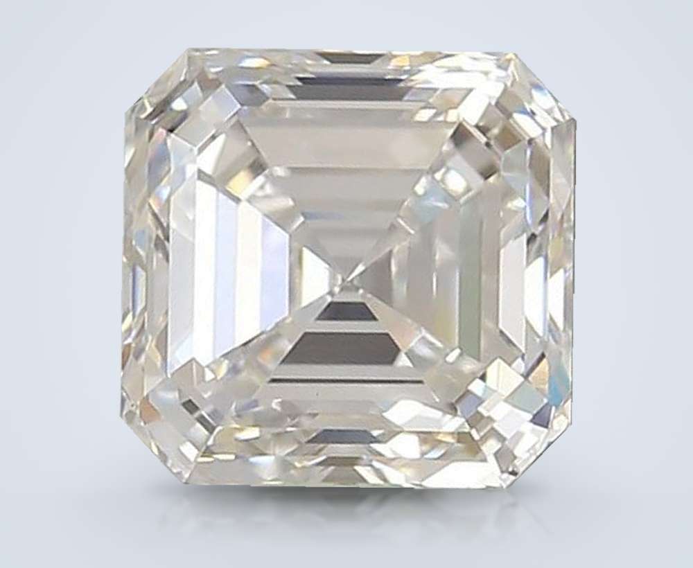 3.73 Carat Asscher Lab Diamond