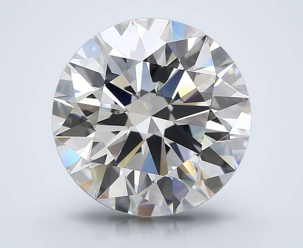 7.89 Carat Round Lab Diamond