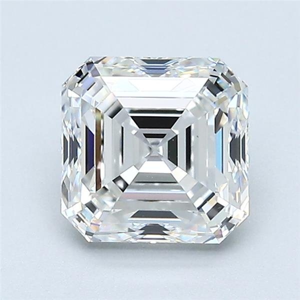 1.60ct G VS1 Rare Carat Ideal Cut Asscher Diamond