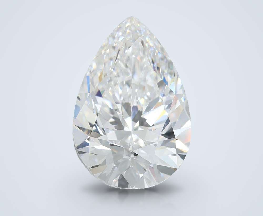 4.44 Carat Pear Lab Diamond