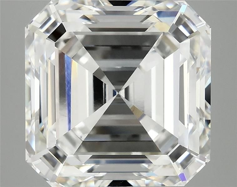 8.05ct F VVS2 Excellent Cut Asscher Lab Grown Diamond