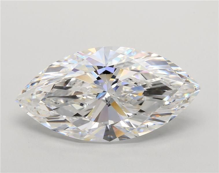 12.61ct E VS2 Rare Carat Ideal Cut Marquise Lab Grown Diamond