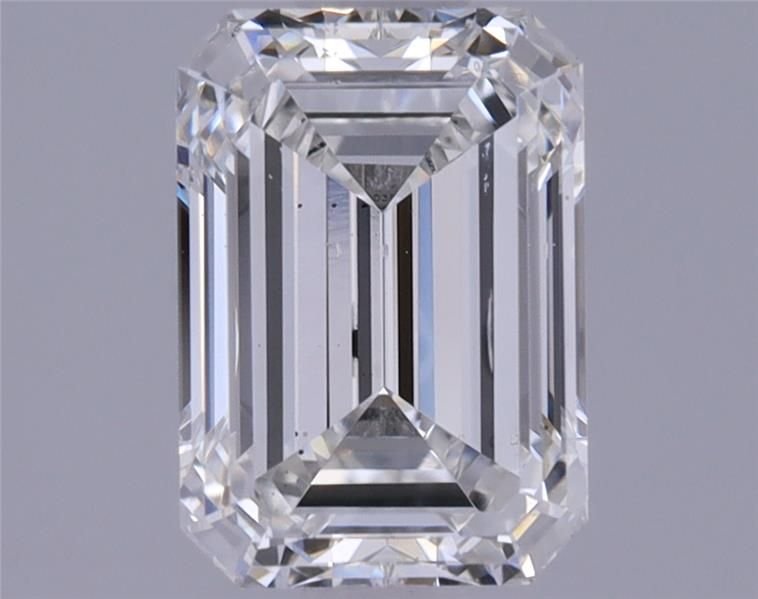 1.16ct F SI1 Rare Carat Ideal Cut Emerald Lab Grown Diamond