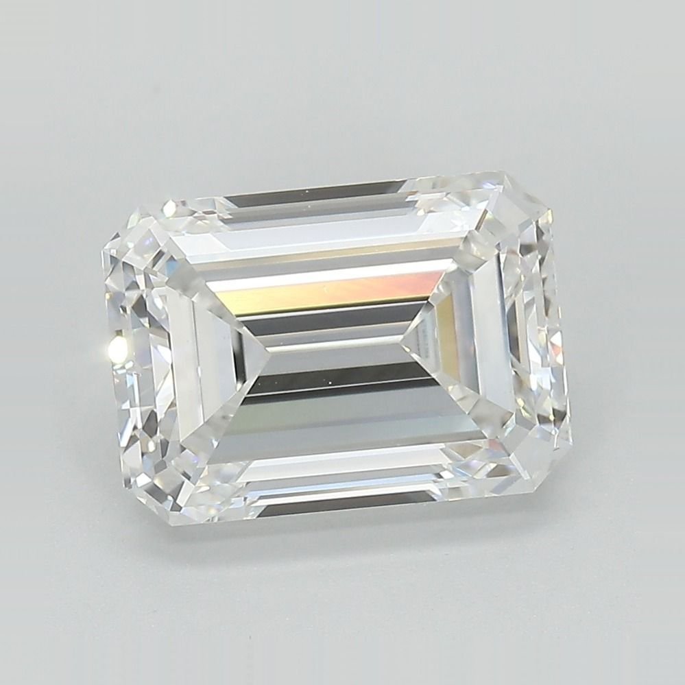 4.02ct G VS2 Rare Carat Ideal Cut Emerald Lab Grown Diamond