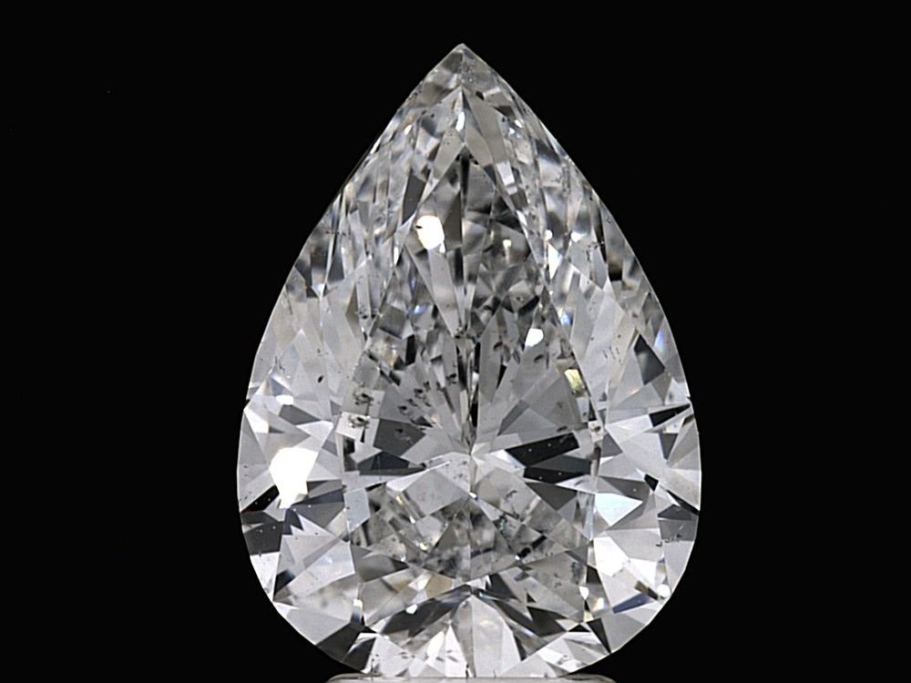 5.21ct E SI1 Very Good Cut Pear Diamond