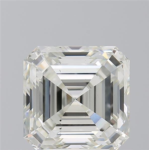 4.04ct H VS2 Rare Carat Ideal Cut Asscher Lab Grown Diamond