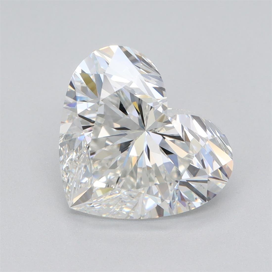 2.03ct G VS1 Rare Carat Ideal Cut Heart Lab Grown Diamond