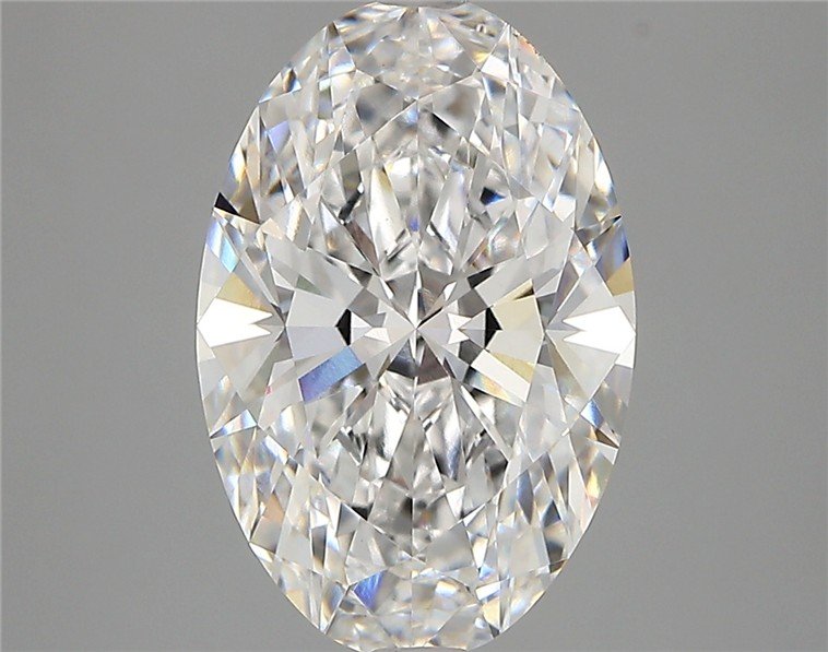 3.76 Carat Oval Lab Diamond