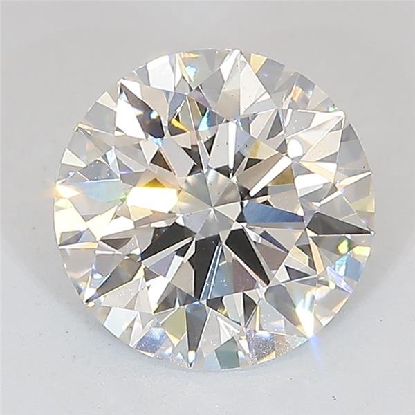 2.45ct F VS2 Rare Carat Ideal Cut Round Lab Grown Diamond