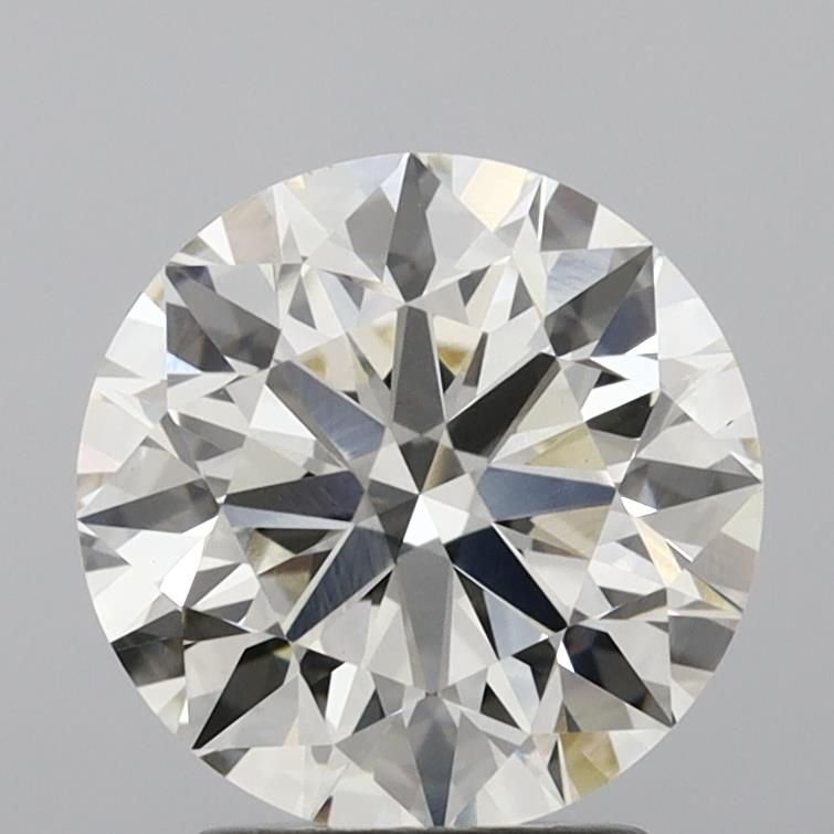 2.59ct I VVS2 Excellent Cut Round Lab Grown Diamond