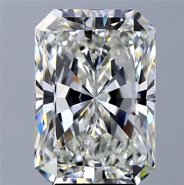 5.53ct I SI1 Rare Carat Ideal Cut Radiant Diamond