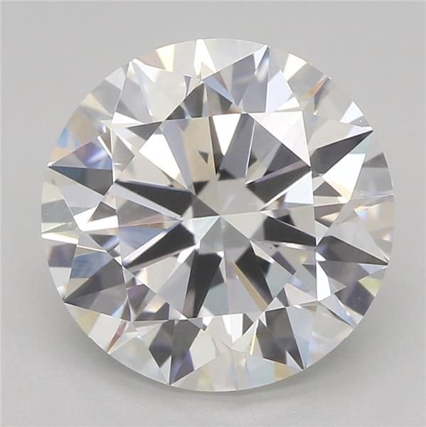 2.51ct D VS1 Rare Carat Ideal Cut Round Lab Grown Diamond