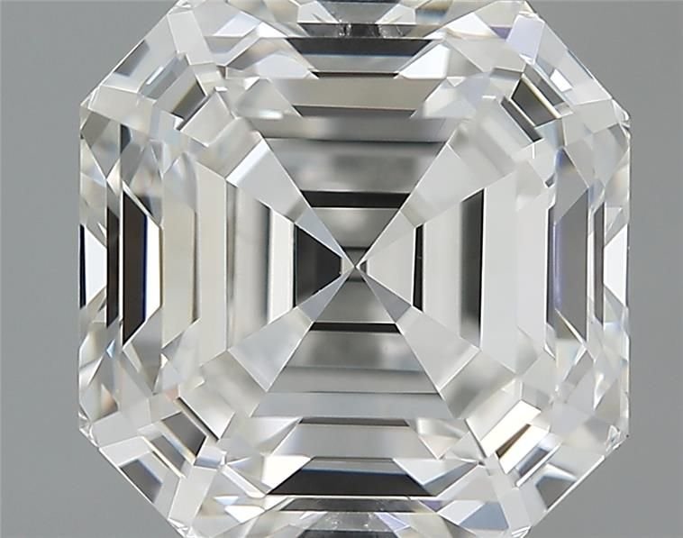 3.10ct G VVS1 Rare Carat Ideal Cut Asscher Diamond