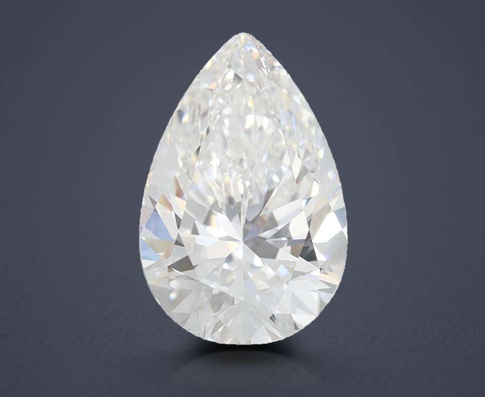 3.39 Carat Pear Lab Diamond