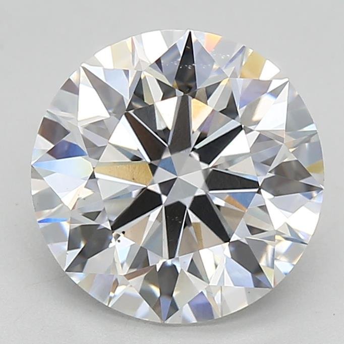 3.02ct E VS1 Rare Carat Ideal Cut Round Lab Grown Diamond