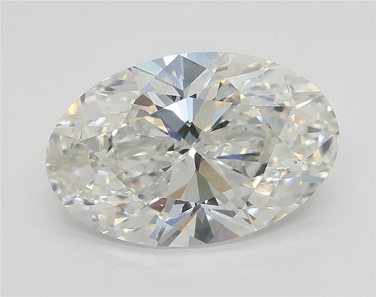 2.01ct F VS1 Rare Carat Ideal Cut Oval Lab Grown Diamond