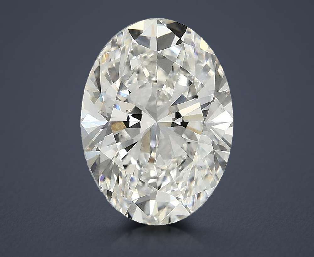3.00 Carat Oval Lab Diamond