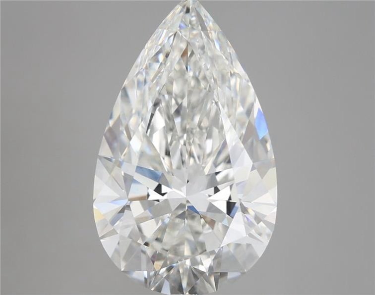 5.23 Carat Pear Lab Diamond