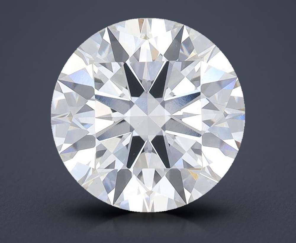 3.33 Carat Round Lab Diamond