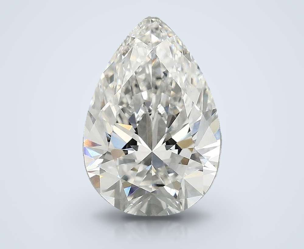 2.76 Carat Pear Lab Diamond