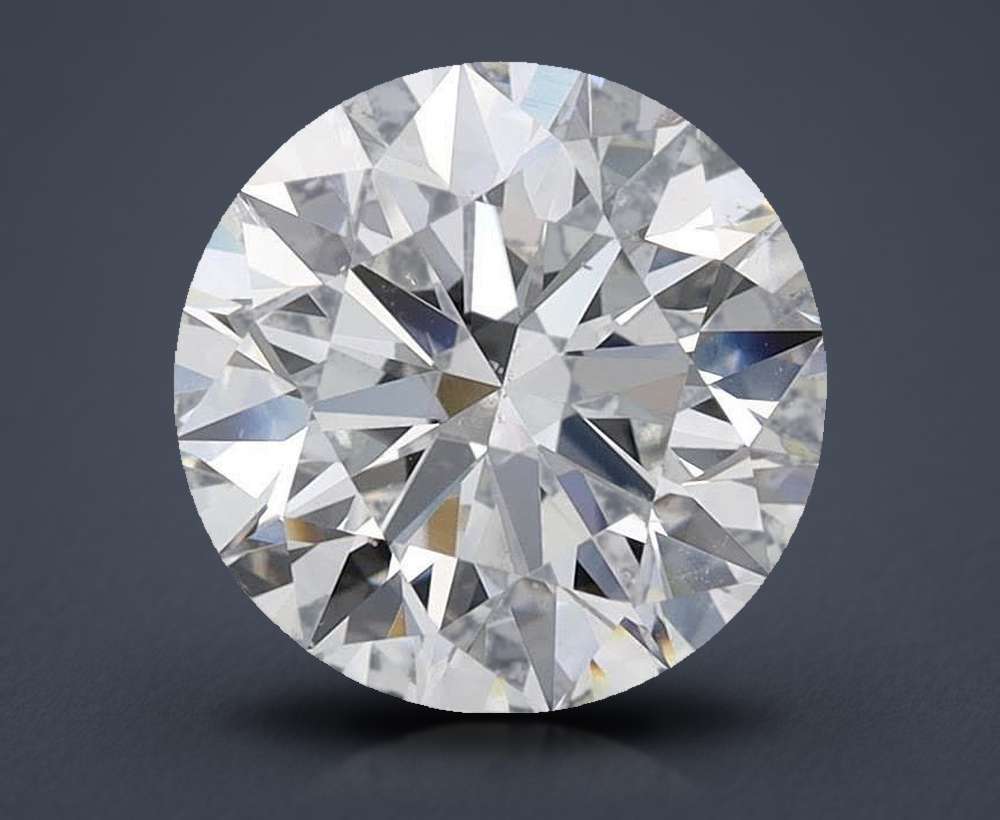 3.55 Carat Round Natural Diamond