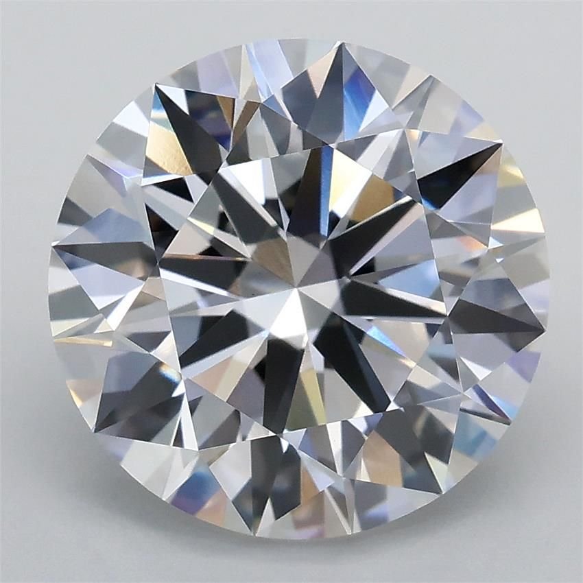 4.01ct E VVS2 Rare Carat Ideal Cut Round Lab Grown Diamond