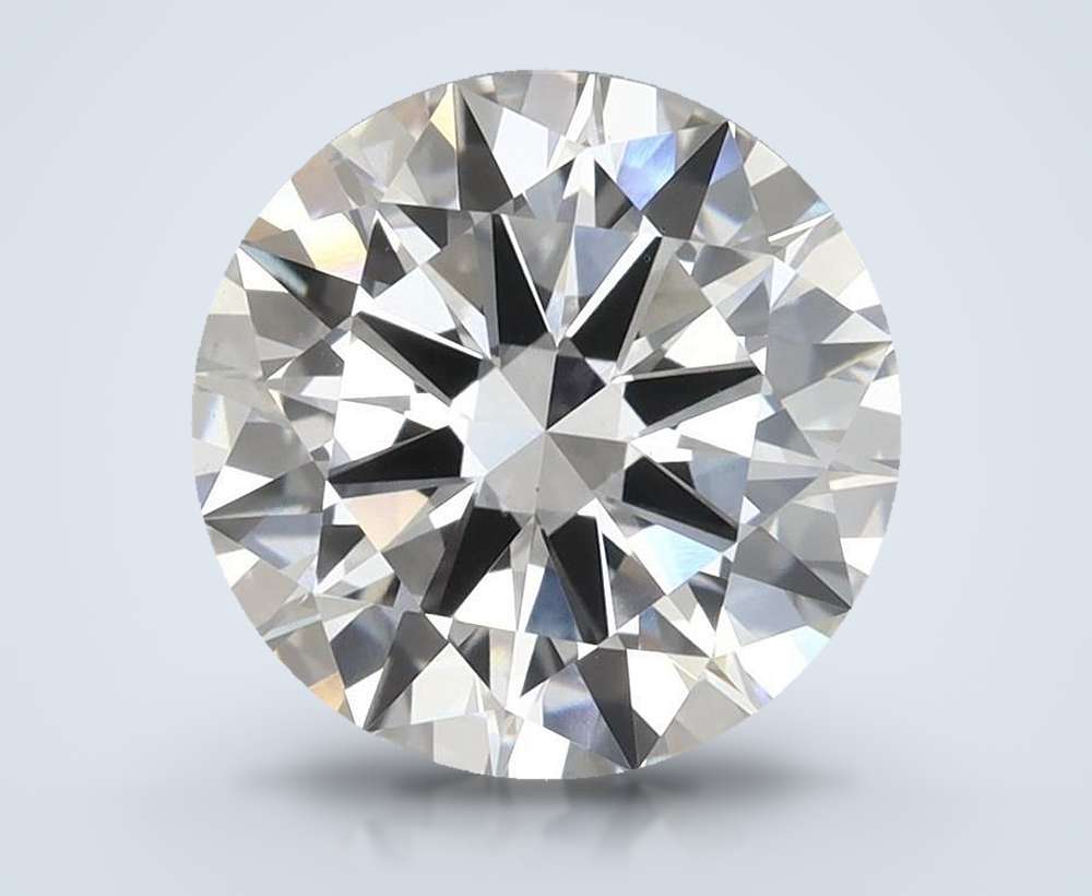 3.92 Carat Round Lab Diamond