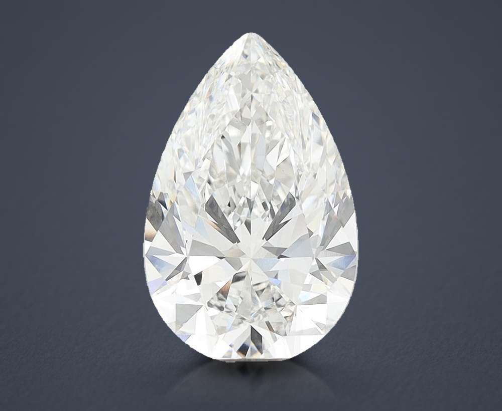 9.04 Carat Pear Lab Diamond