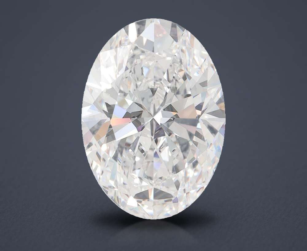5.05 Carat Oval Lab Diamond