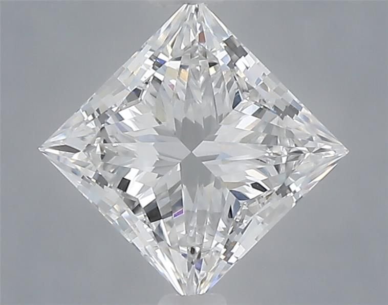 1.01ct D VVS2 Rare Carat Ideal Cut Princess Lab Grown Diamond